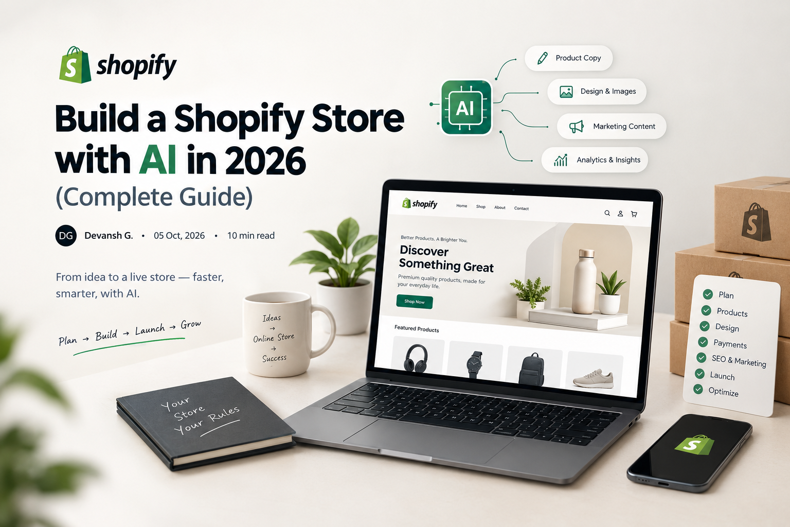 Build a Shopify Store with AI in 2026 (Complete Guide)
